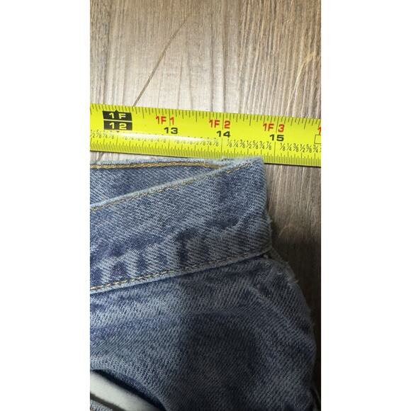 Levi's 505 Jeans Men's 34x34 Blue Original Fit Straight Leg Jeans - Picture 7 of 8